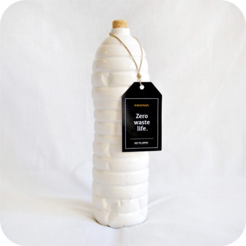 Botella plástico - Cerámica